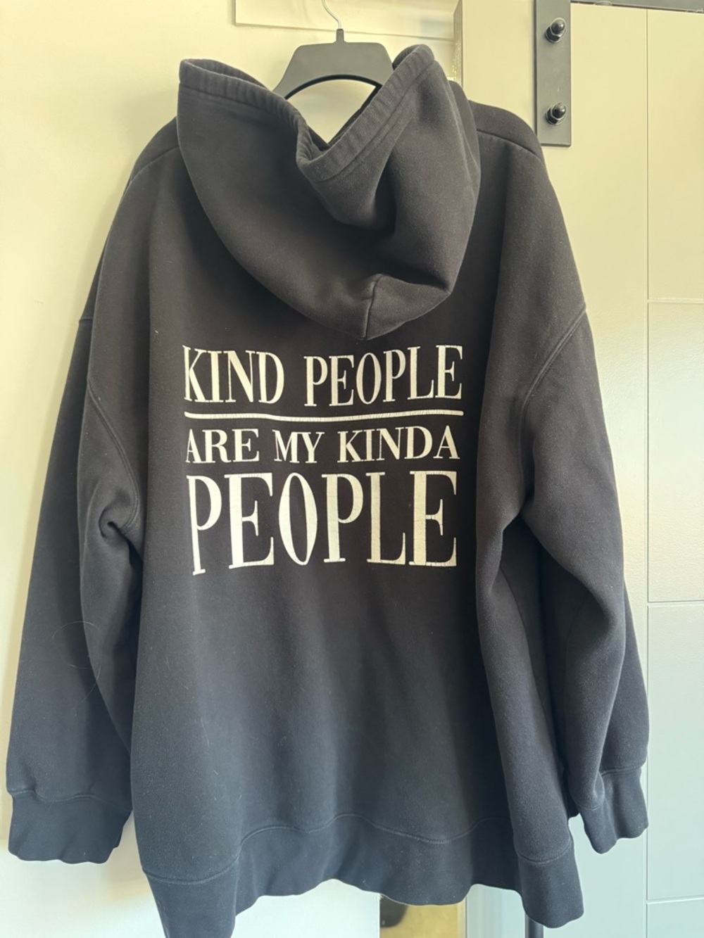 Brunette the Label Hoodie with 'Kind People Are My Kinda People' Print